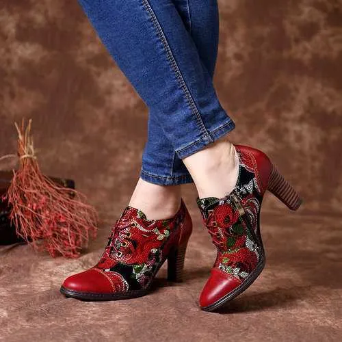 Stylish Bloom Flowers Pumps