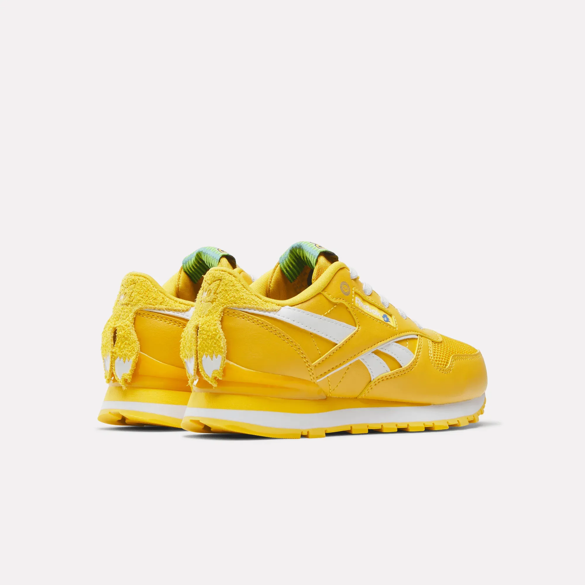 Unisex Reebok x Sonic Classic Leather Step 'N' Flash Shoes - Preschool