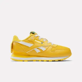 Unisex Reebok x Sonic Classic Leather Step 'N' Flash Shoes - Preschool