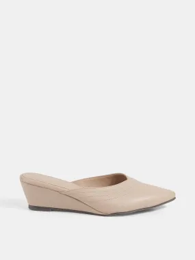 Wedge Heel Mules