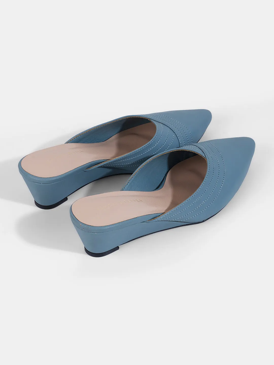 Wedge Heel Mules