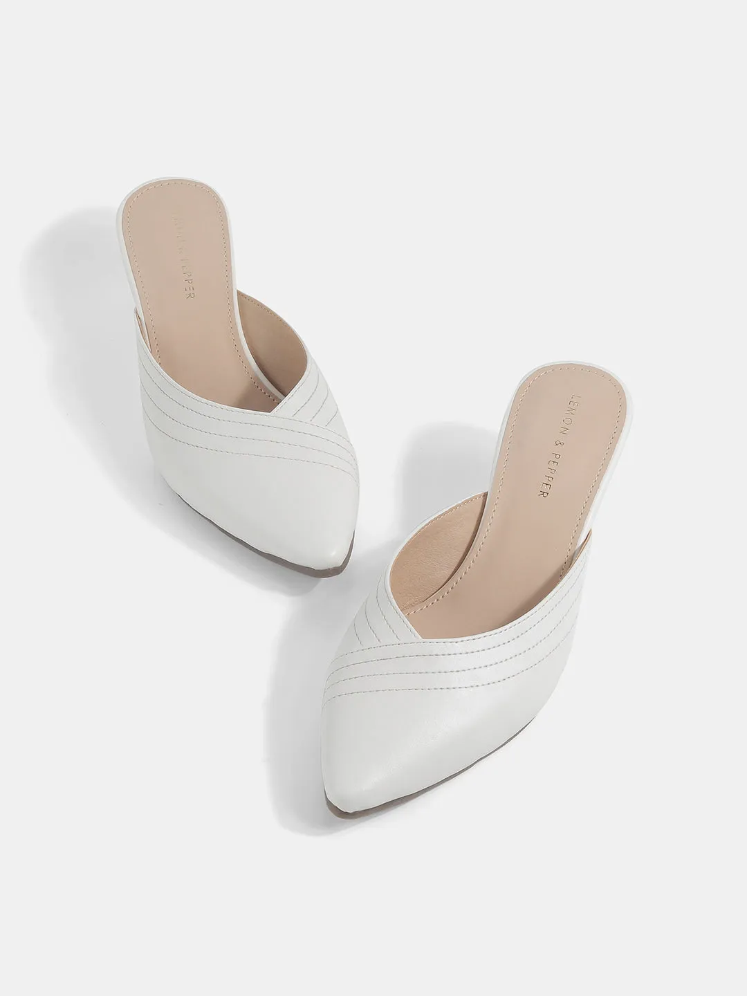 Wedge Heel Mules