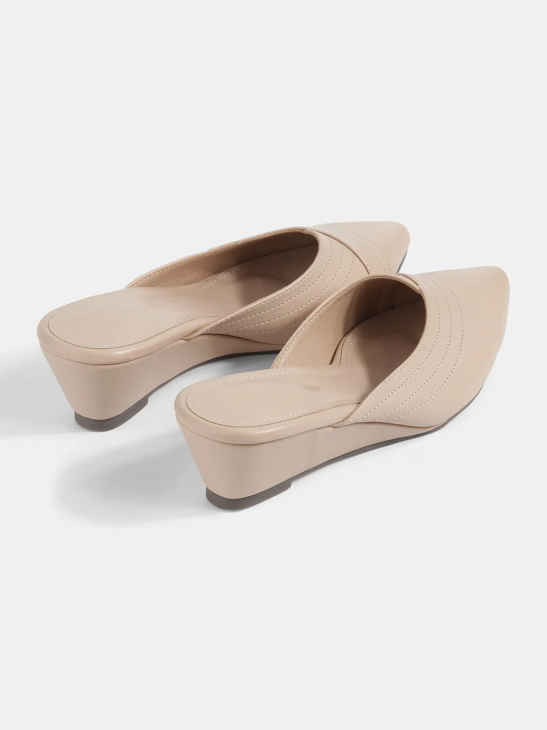 Wedge Heel Mules