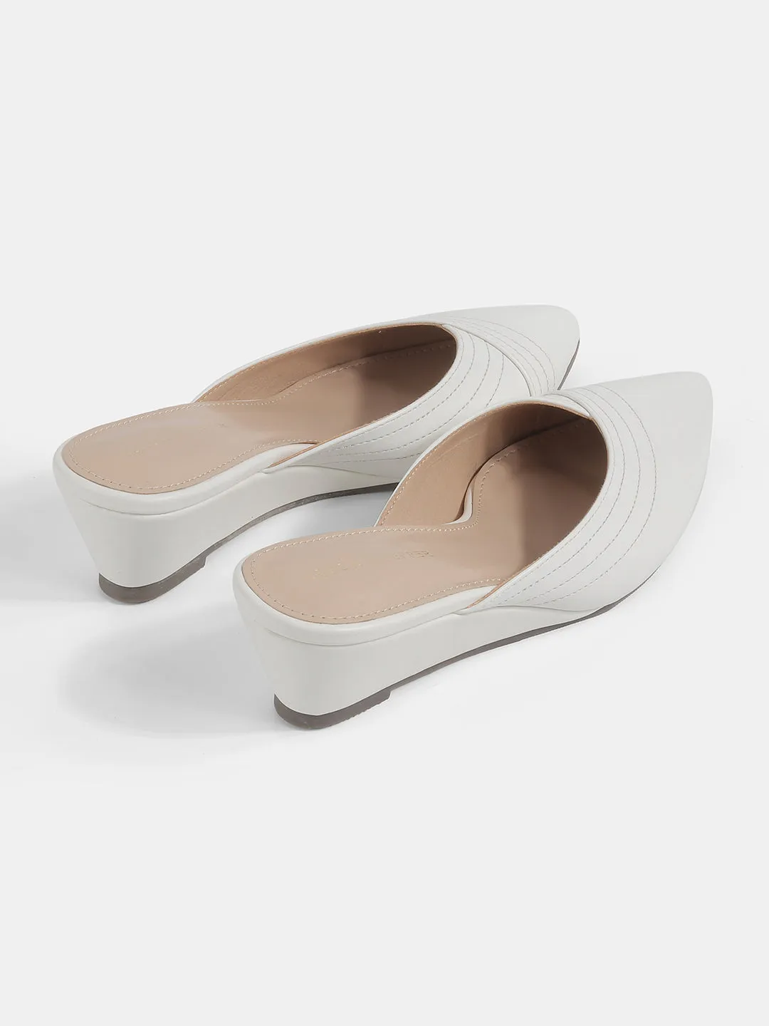 Wedge Heel Mules