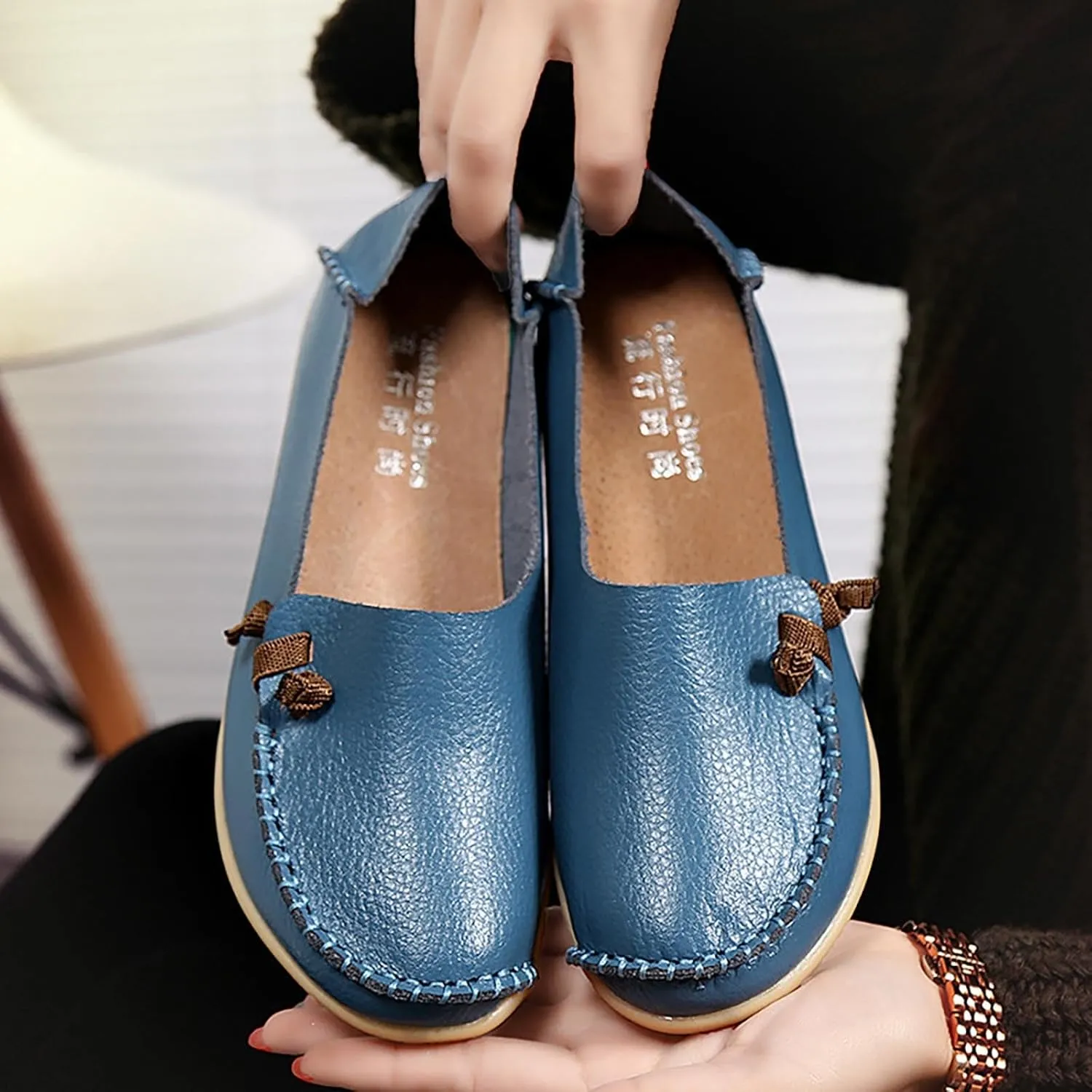 Women Shoes Dressy Comfortable Women's Fashion Sneakers Wide Width Loafers for Women Wide Fashion Round Toe Christmas Running Shoes Women Comfortable & Lightweight