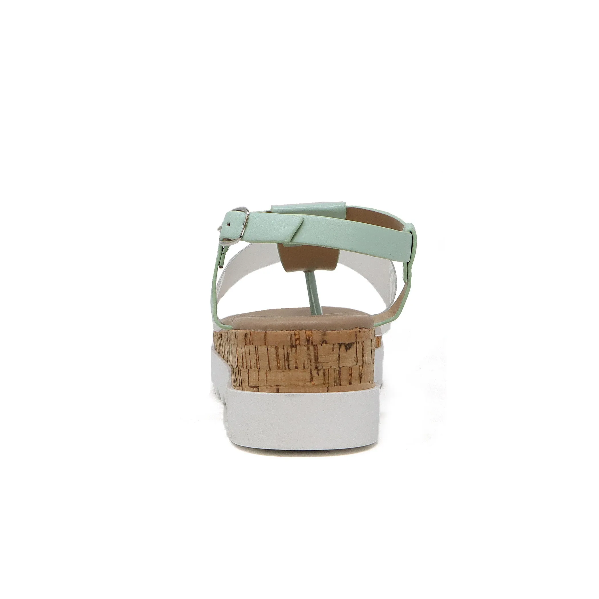 Women’s Amelia-20 Lucite Cork Platform Sandal