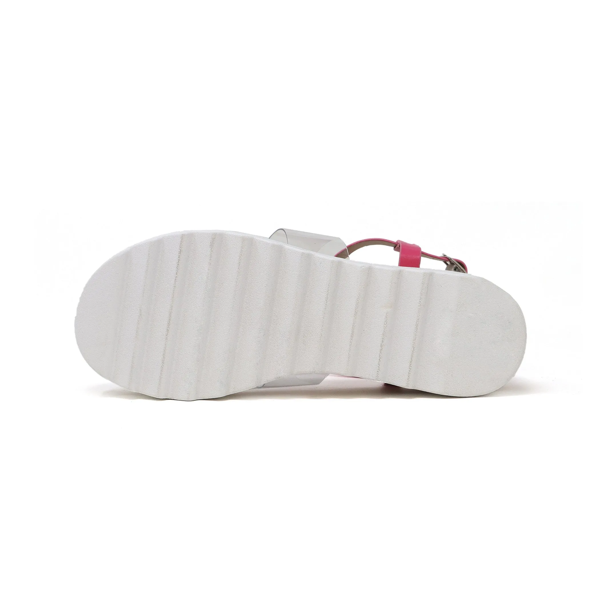 Women’s Amelia-20 Lucite Cork Platform Sandal