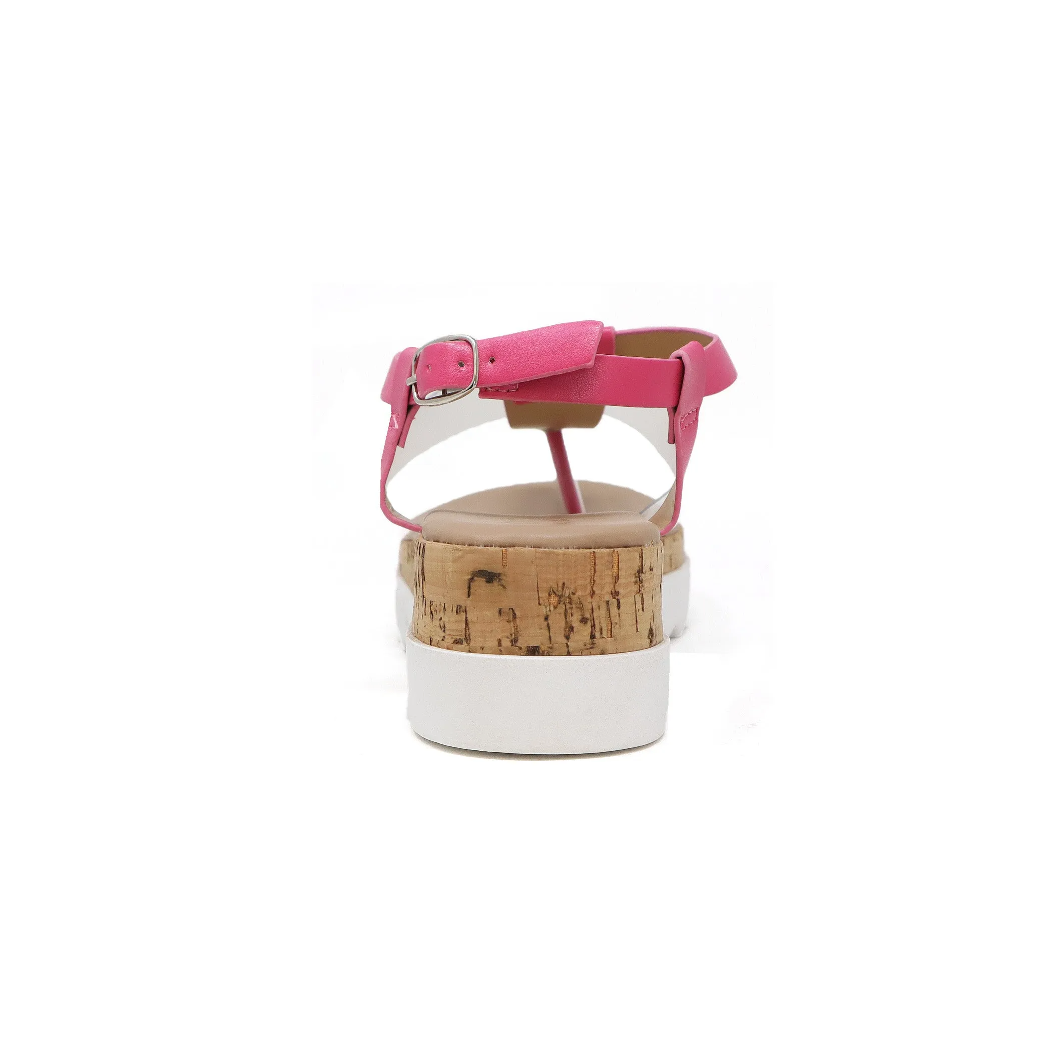 Women’s Amelia-20 Lucite Cork Platform Sandal