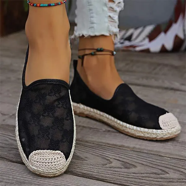 Women's Mesh Breathable Flat Loafers 28526817C