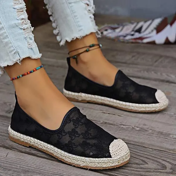 Women's Mesh Breathable Flat Loafers 28526817C