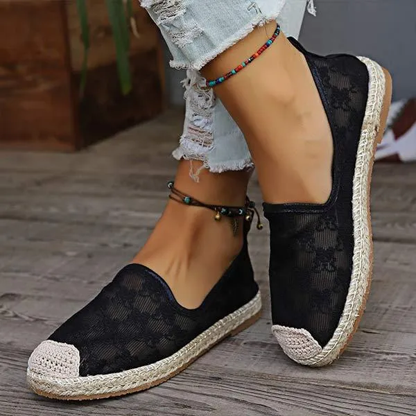 Women's Mesh Breathable Flat Loafers 28526817C