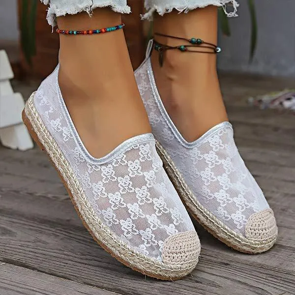 Women's Mesh Breathable Flat Loafers 28526817C