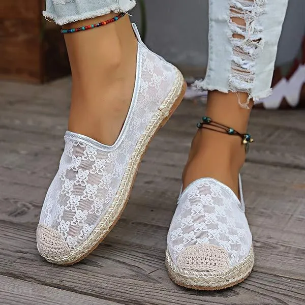 Women's Mesh Breathable Flat Loafers 28526817C