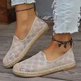 Women's Mesh Breathable Flat Loafers 28526817C