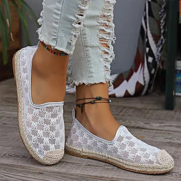 Women's Mesh Breathable Flat Loafers 28526817C