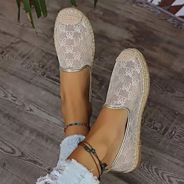 Women's Mesh Breathable Flat Loafers 28526817C