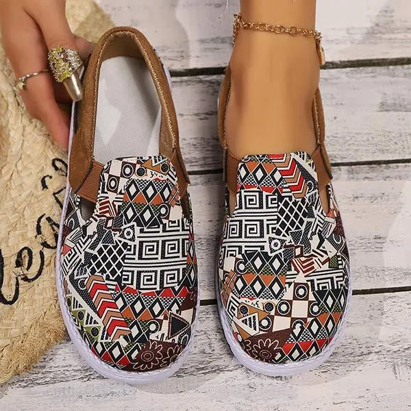 Women's Soft-Soled Casual Breathable Canvas Shoes 89993859C