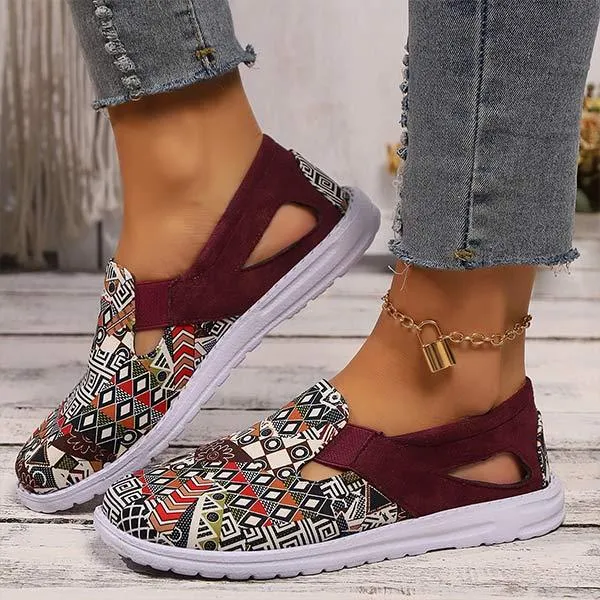 Women's Soft-Soled Casual Breathable Canvas Shoes 89993859C