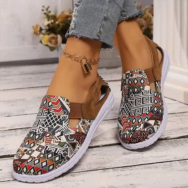 Women's Soft-Soled Casual Breathable Canvas Shoes 89993859C